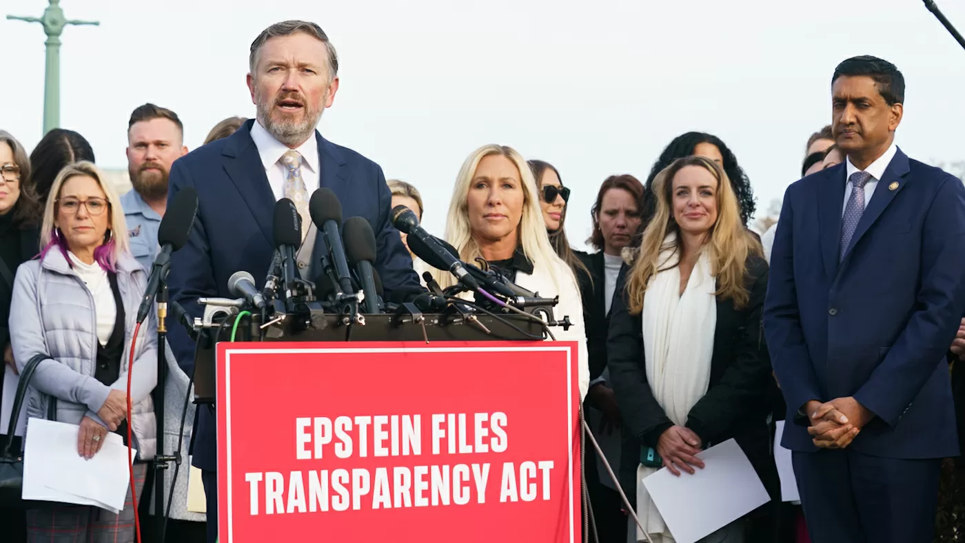 Massie says DOJ’s Epstein release ‘grossly fails’ to meet legal obligations