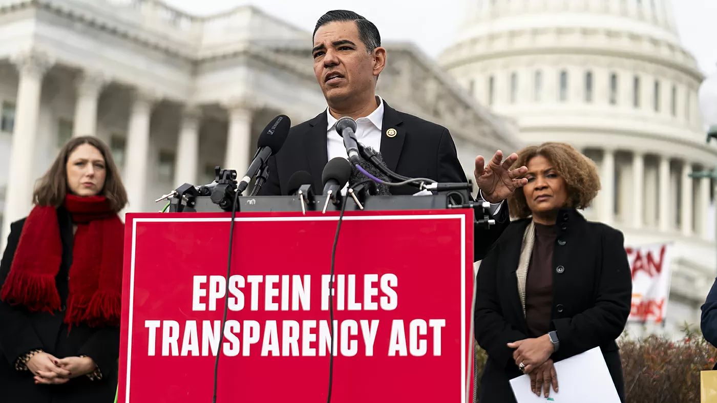 Democrats 'examining all legal options' over partial Epstein files release