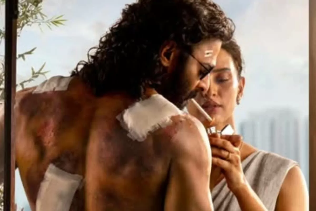 Spirit First Look: Prabhas Flaunts Wounded Long-Haired Avatar As Triptii Dimri Lights His Cigarette