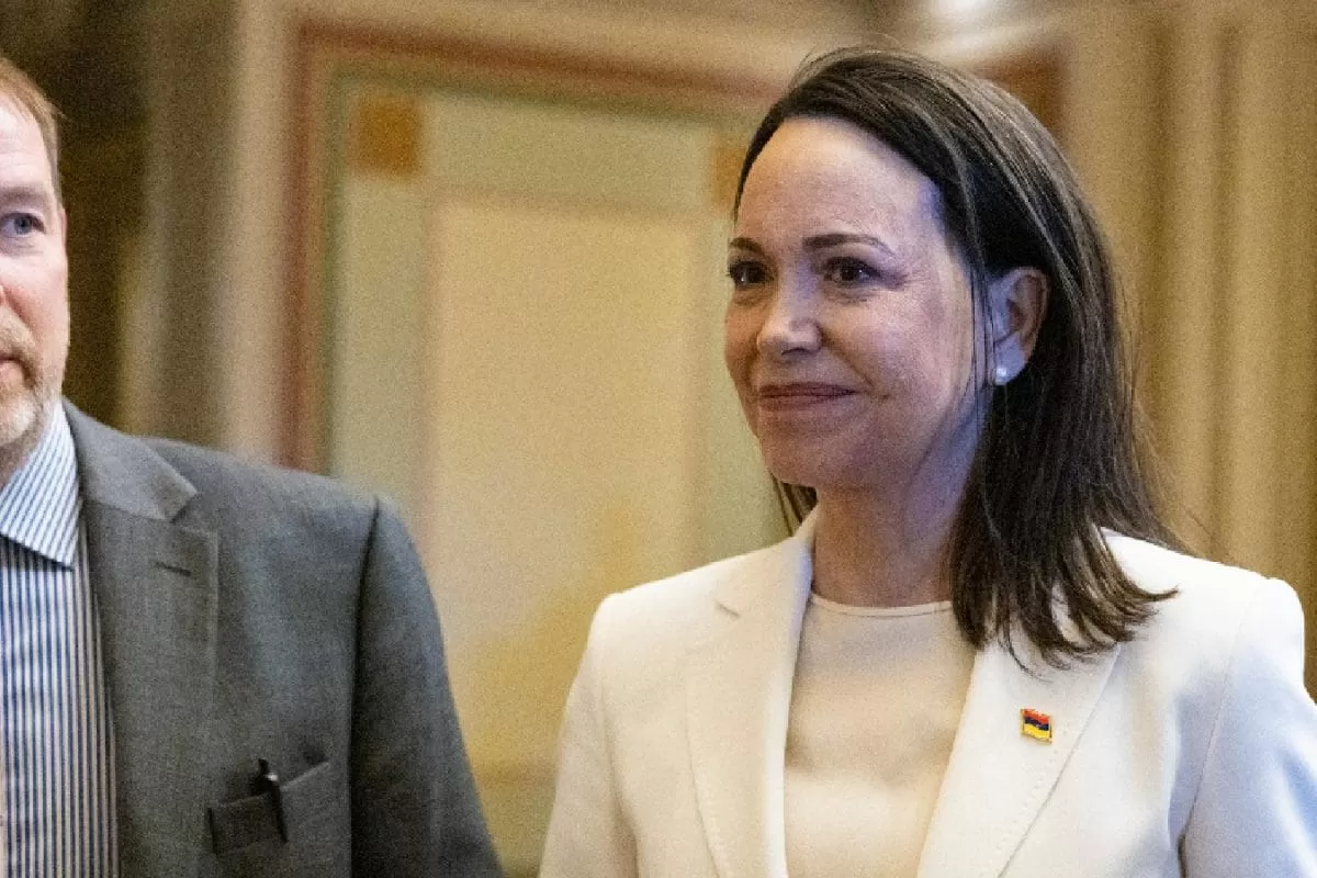 ‘I Presented The Medal’: Machado Says She Gave Her Nobel Peace Prize To Donald Trump