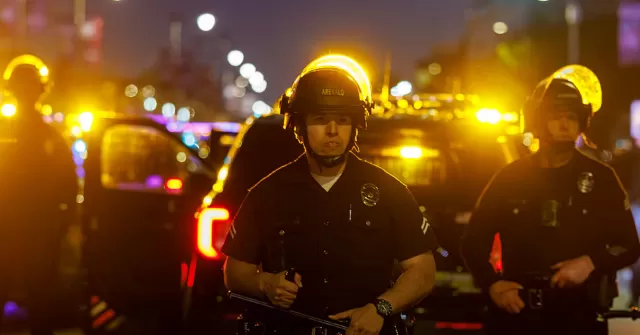 WATCH: Unrest in Los Angeles as Agitators Ignore Calls for 'Peaceful Protest'