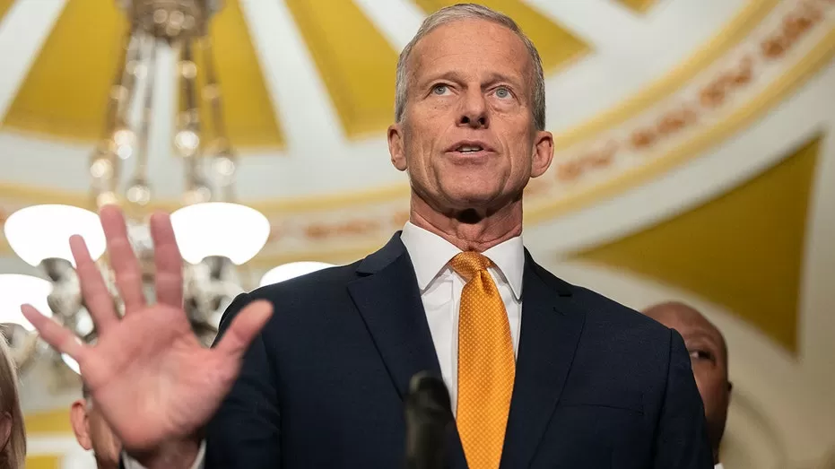 Thune promises 'safe streets, more money in pockets' as GOP senators hit the