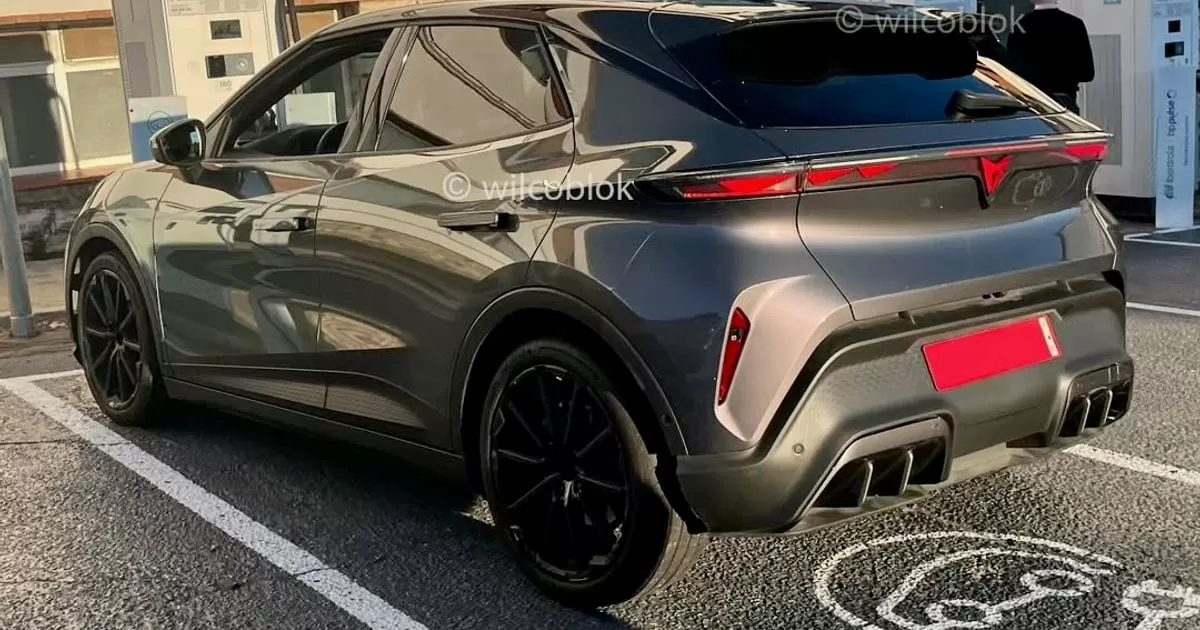 2027 Cupra Raval EV hot hatch caught on camera ahead of reveal