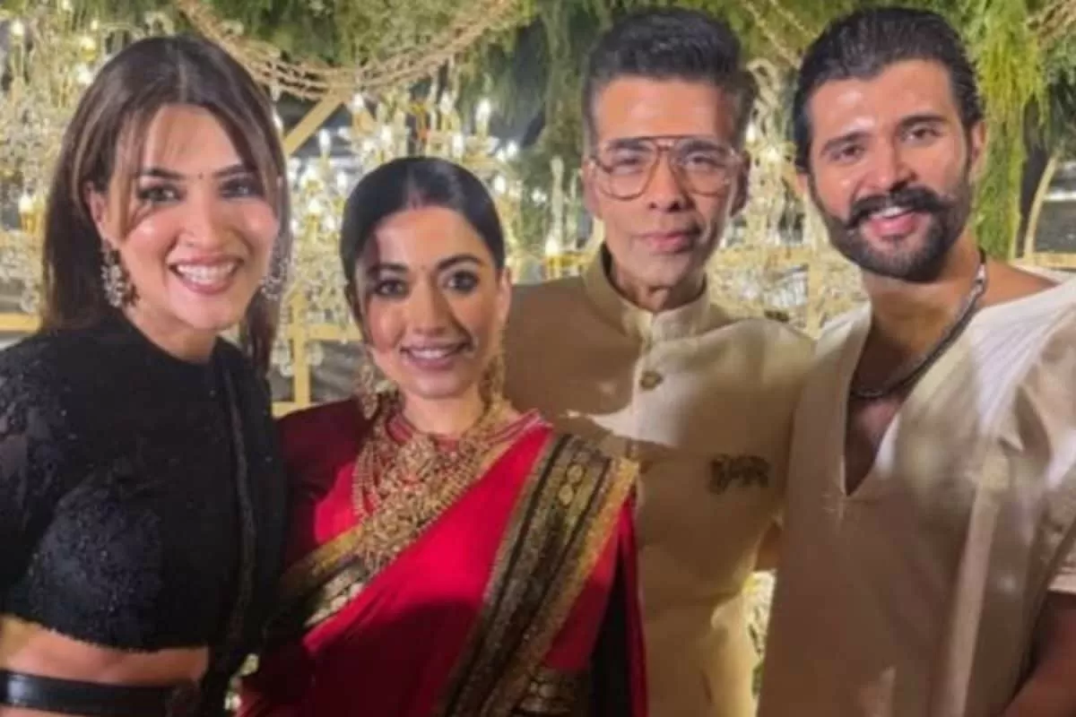 Karan Johar Thanks Kriti Sanon For Doing THIS At Rashmika Mandanna, Vijay Deverakonda's Reception