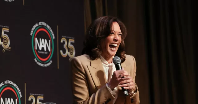 Kamala Harris Accuses Trump of Acting Like a 'Mob Boss,' Does a Bizarre Impression