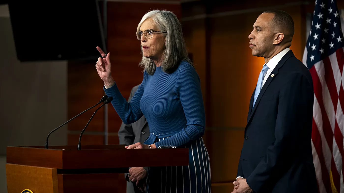 Top woman in Congress says she 'did not even hear a rumor' about Swalwell, Gonzales