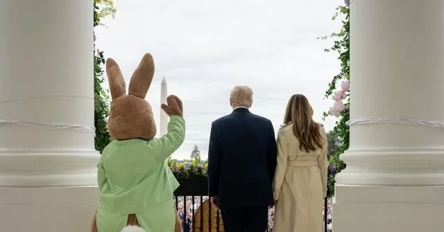 Watch Live: Donald and Melania Trump Host White House Easter Egg Roll